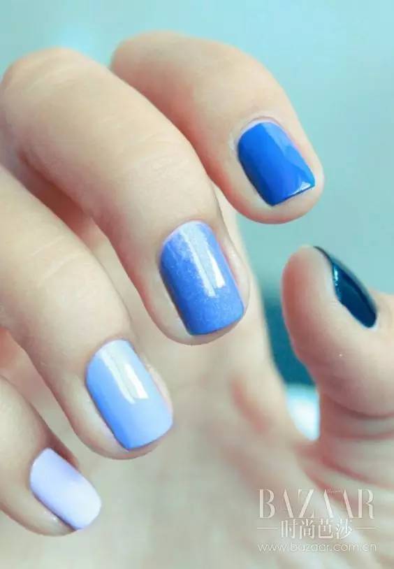 美甲顏色_黃黑皮適合的美甲顏色_美甲顏色大全圖片